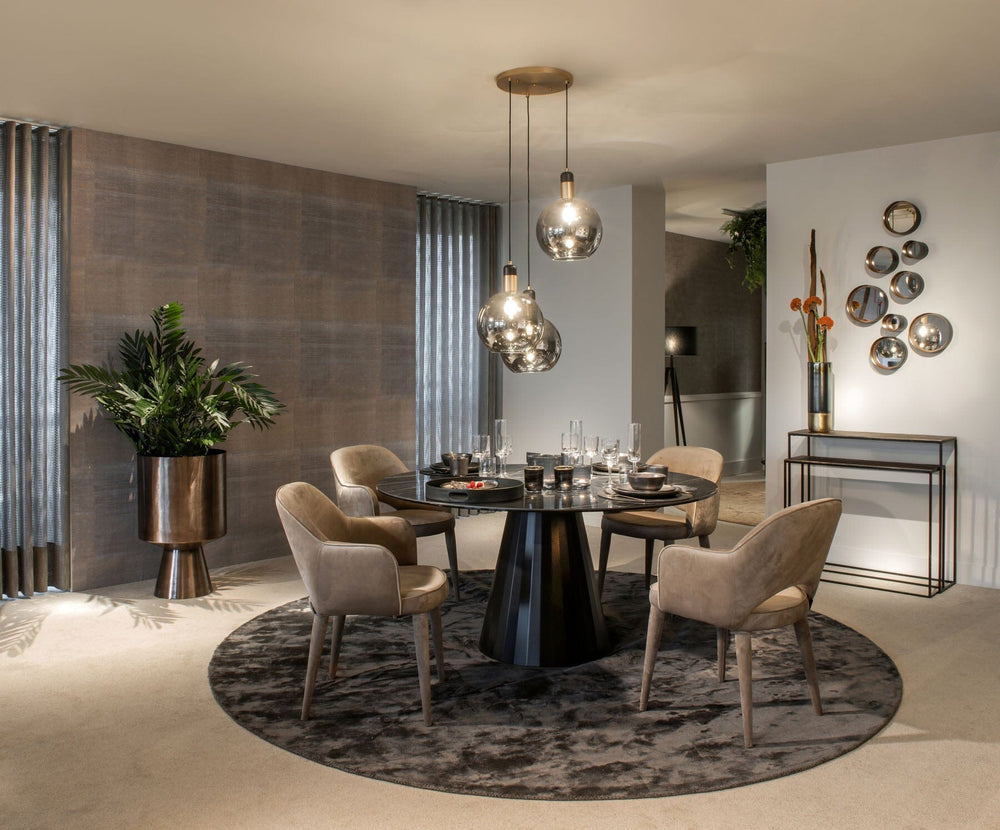 Dôme Deco Veneto Esstisch S TA1-C1/BLA von instylior Esstische Dôme Deco