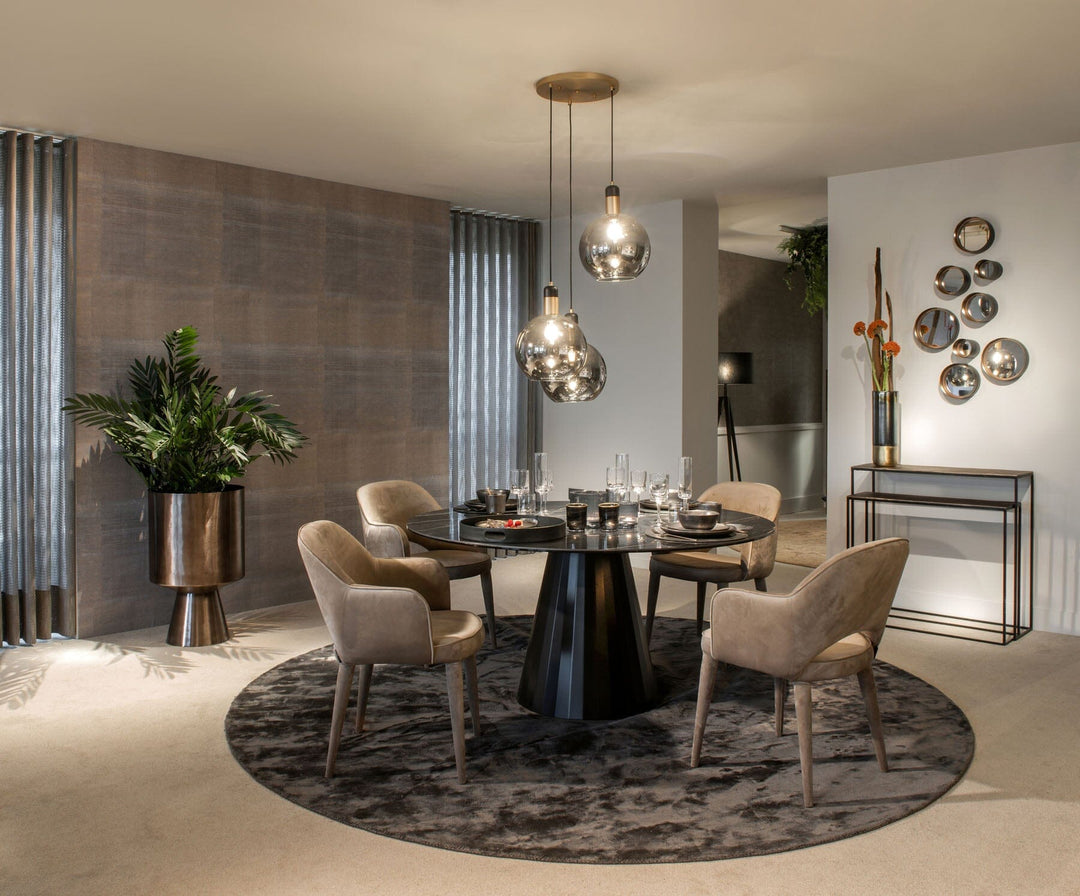 Dôme Deco Veneto Esstisch S TA1-C1/BLA von instylior Esstische Dôme Deco