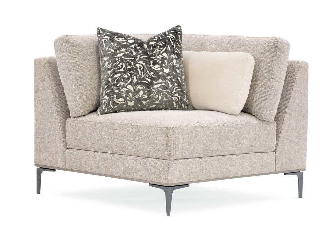 Caracole Repetition corner modular sofa M120-420-CR1-A from Instylior