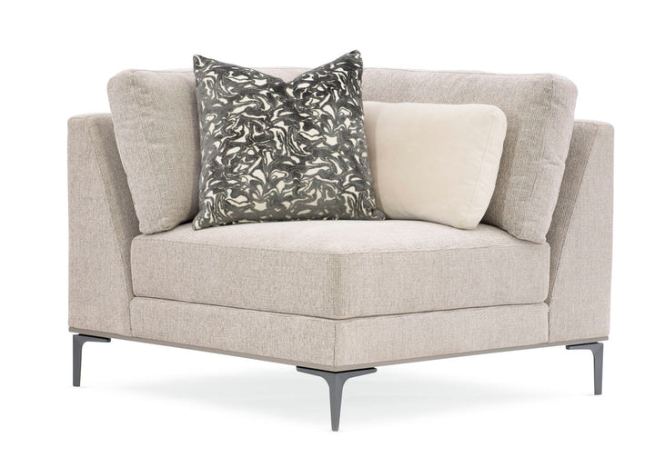 Caracole Repetition corner modular sofa M120-420-CR1-A from Instylior