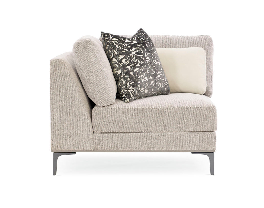 Caracole Repetition corner modular sofa M120-420-CR1-A from Instylior