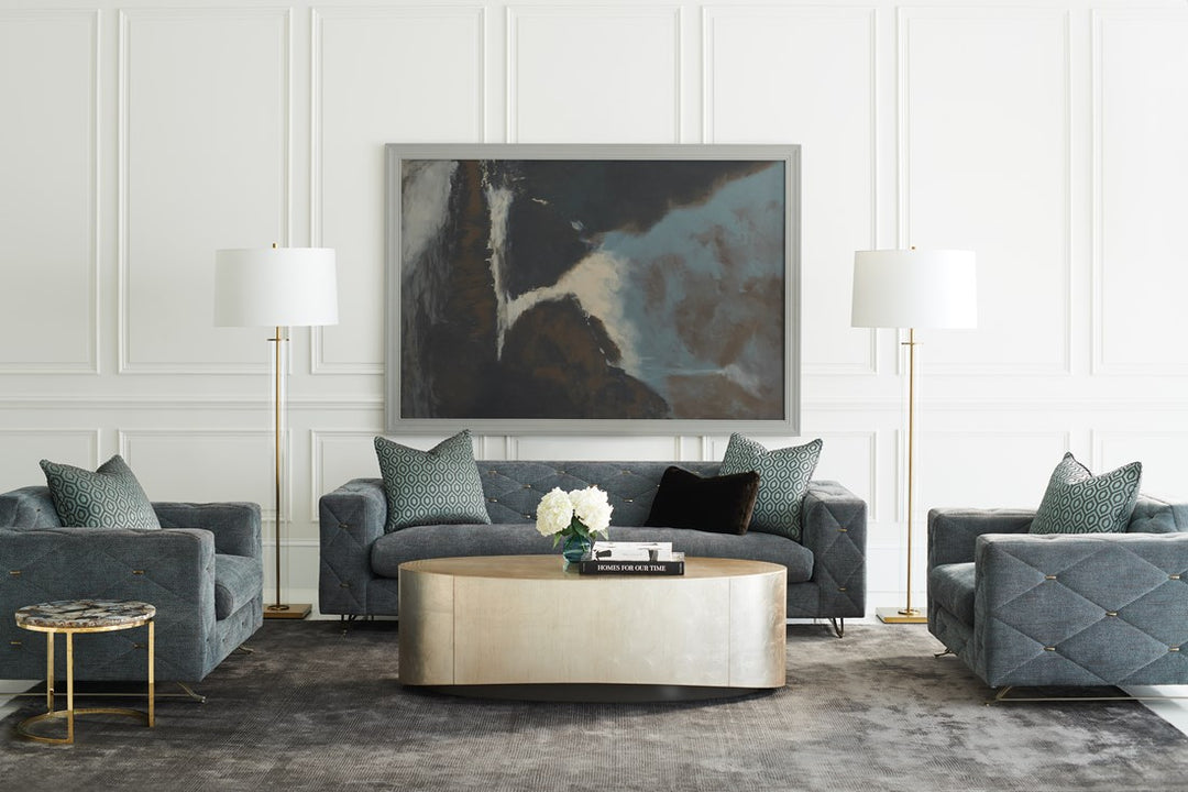 Caracole Come Oval Here! Coffee table TRA-COCTAB-012 from Instylior