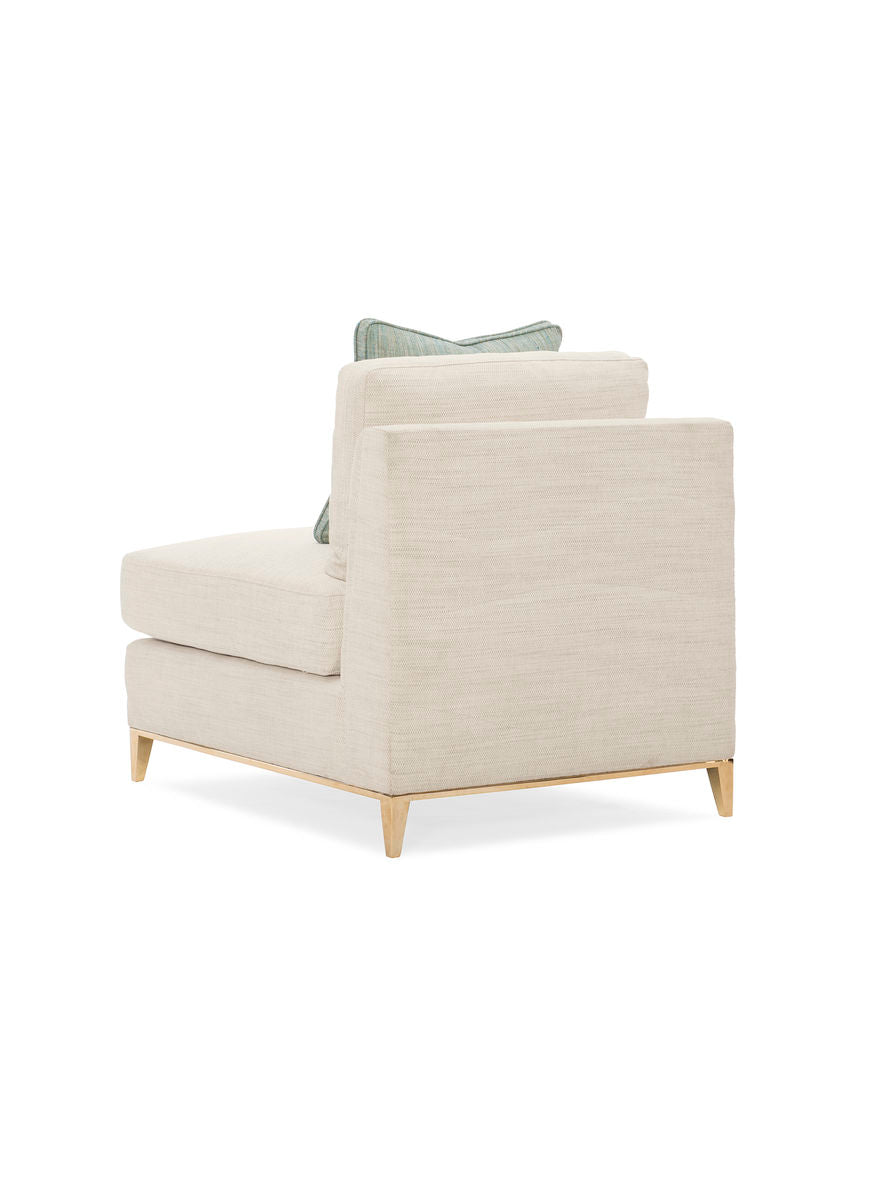 Caracole Under Currents modular sofa middle section without armrest UPH-419-AC2-A from Instylior