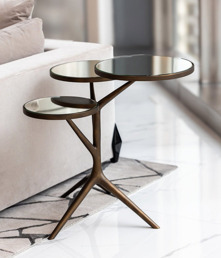 Christopher Guy hand carved side table 76-0638 from Instylior