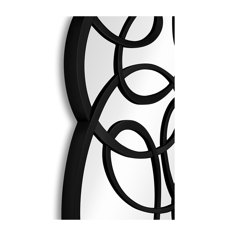 Christopher Guy ovaler Spiegel 50-2894 – Detailansicht 1