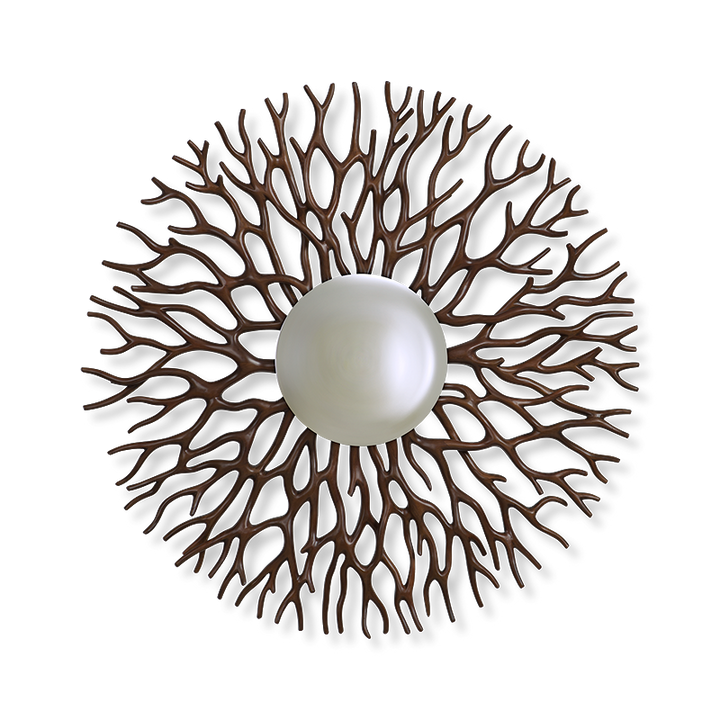 Christopher Guy rechteckiger Spiegel 50-3050 – Vorderansicht
