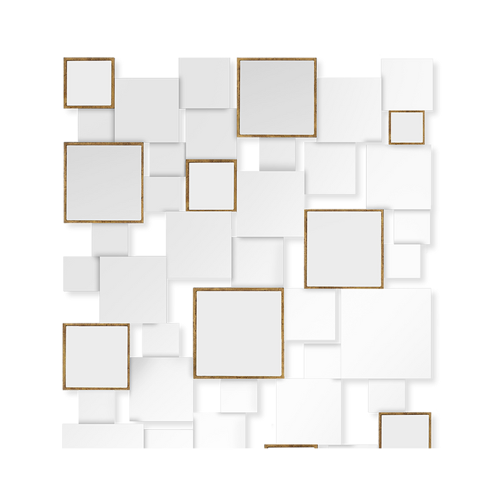 Christopher Guy rechteckiger Spiegel 50-3112 – Detailansicht 2