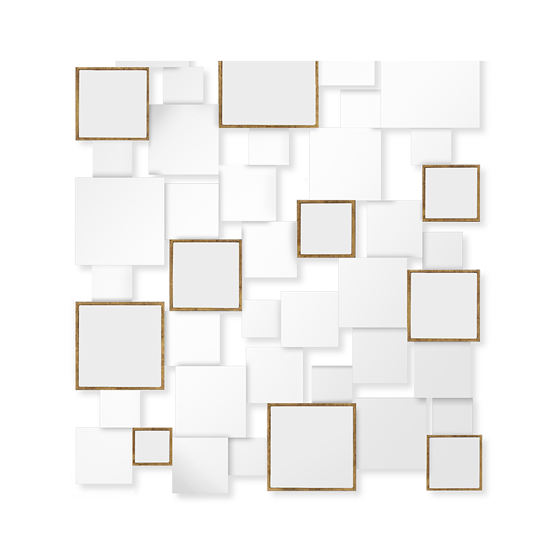 Christopher Guy rechteckiger Spiegel 50-3112 – Detailansicht 3