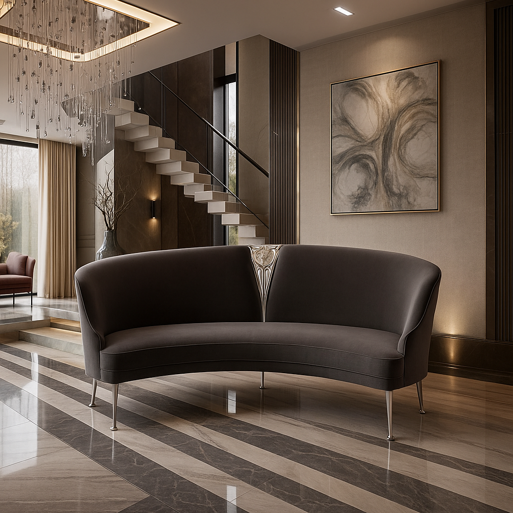 Christopher Guy exklusives Rundsofa  60-0358  von Instylior