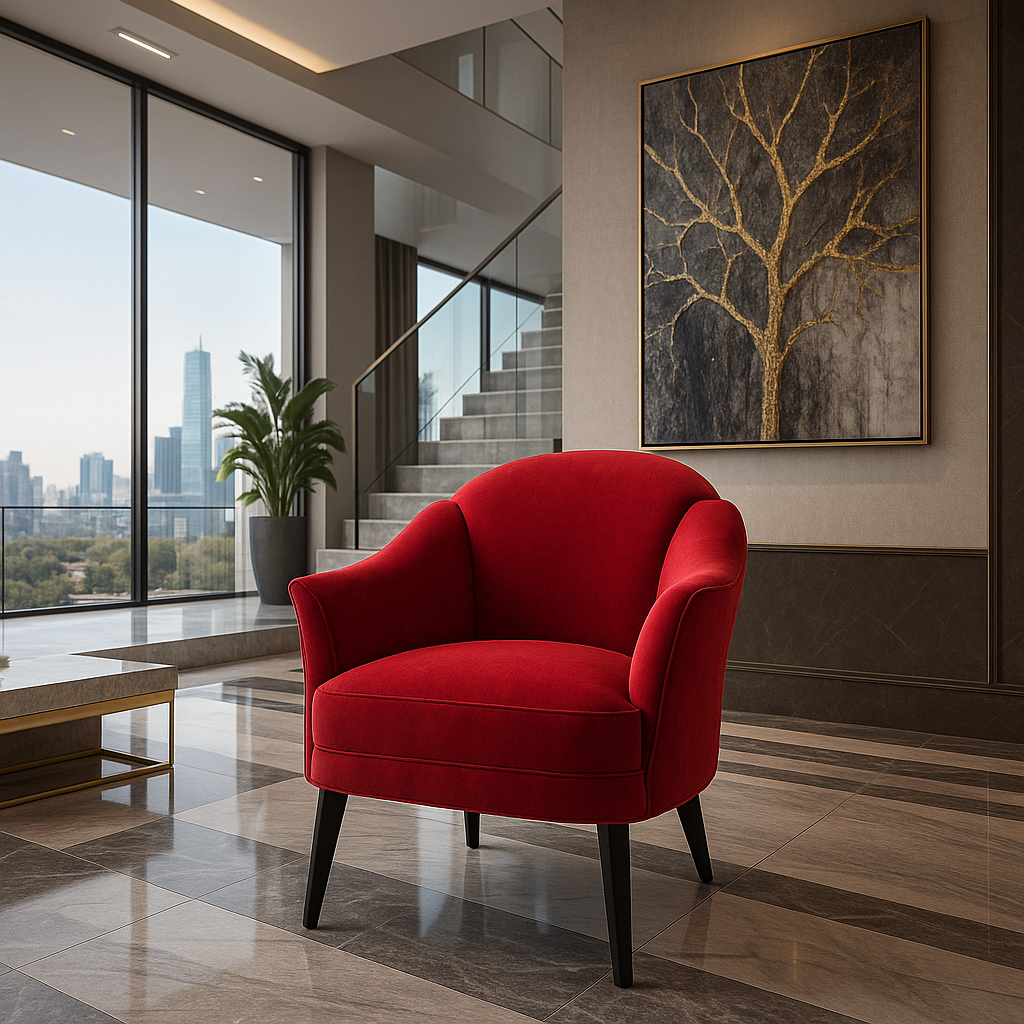 Christopher Guy beautiful armchair 60-0402 from Instylior