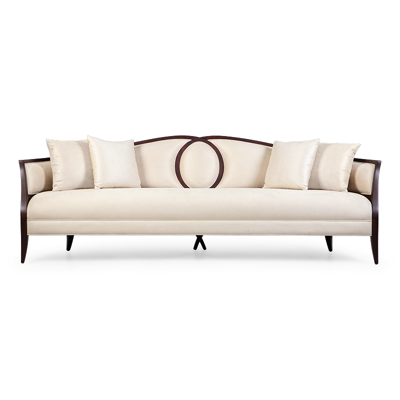 Christopher Guy Sofa 60-0533 – Vorderansicht