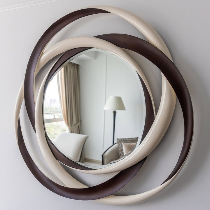 Christopher Guy hand carved mirror round 50-2681 size (D) from Instylior