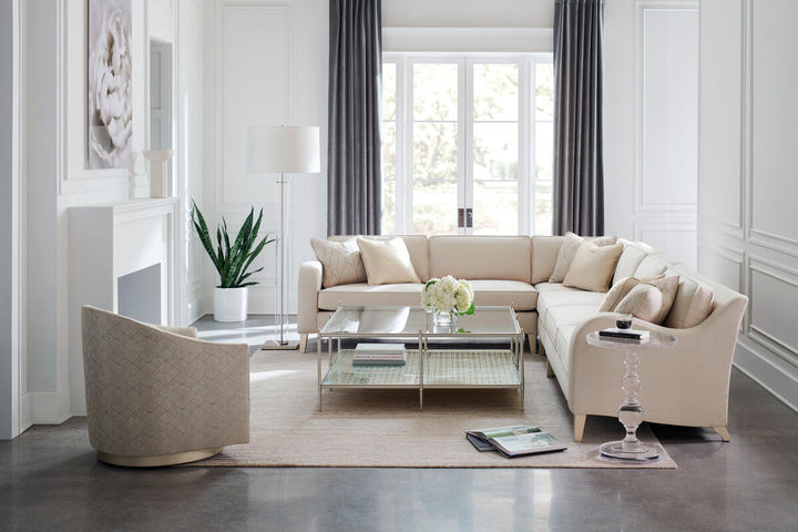 Caracole side panel right modular sofa 9270-008-A from Instylior