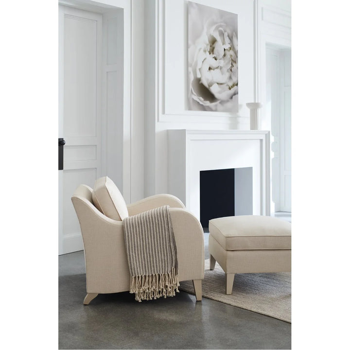 Caracole upholstered stool ottoman 9270-018-A from Instylior