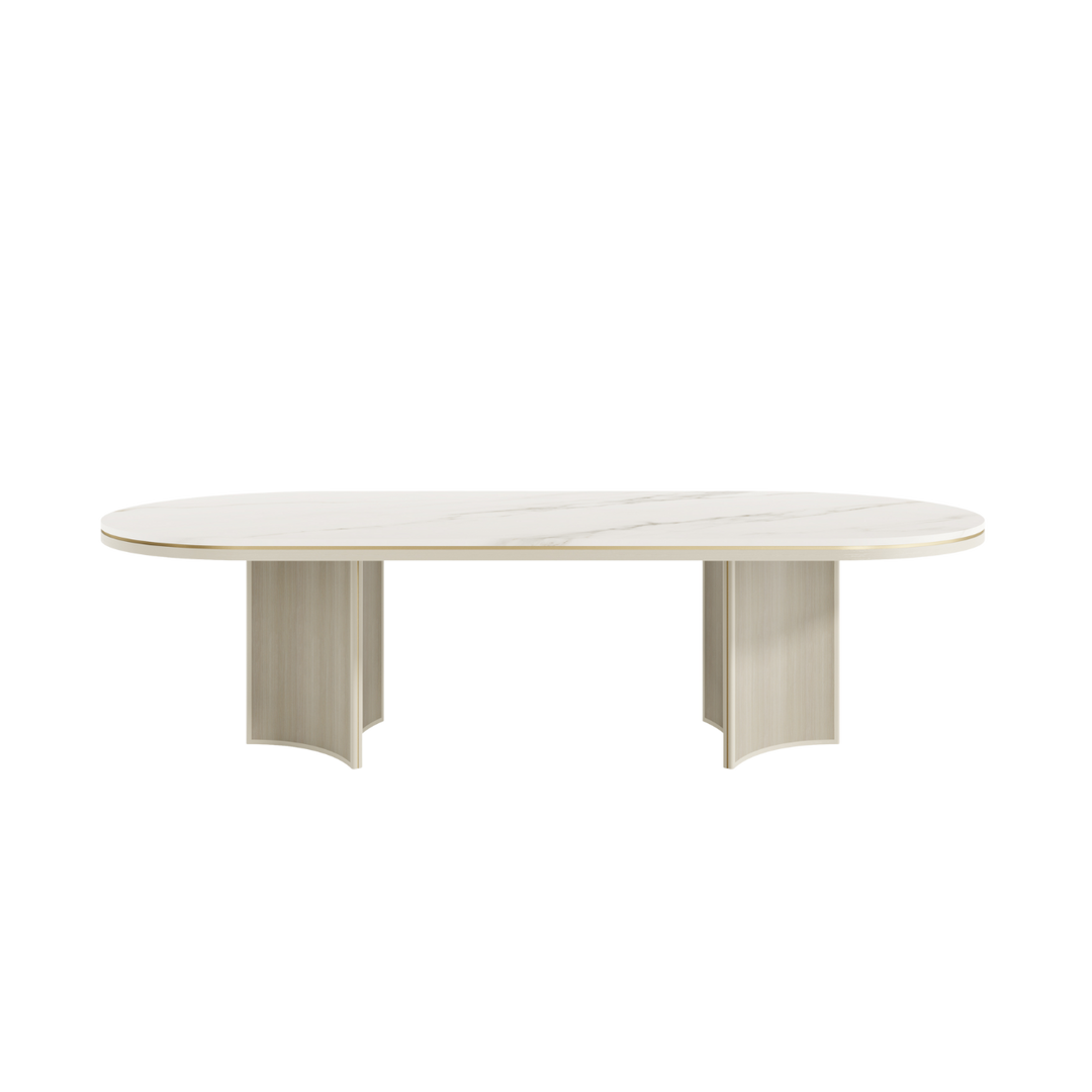 Casa Magna AURA Esstisch Holz – 300 × 120 × 76 cm – Ansicht 3