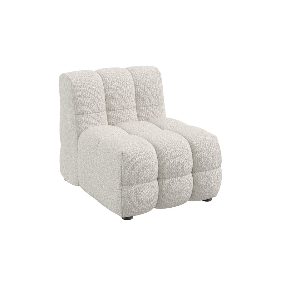 Dôme Deco BASEL Modul Rückenlehne in Creme – modulares Designsofa für moderne Wohnräume