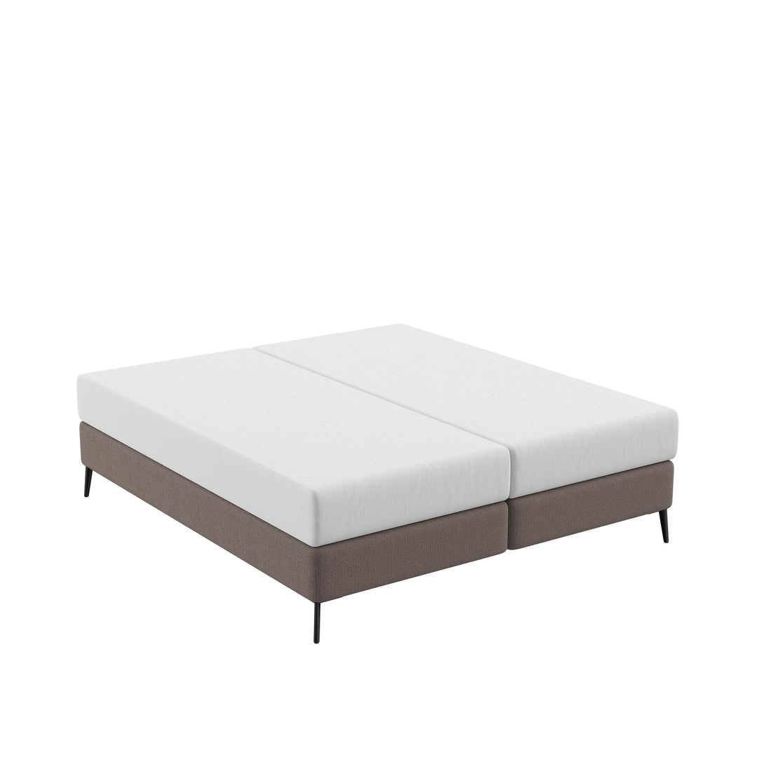 Dôme Deco ASTRA Boxspringbett in Creme – Design-Wohnaccessoire im modernen Dôme-Deco-Stil