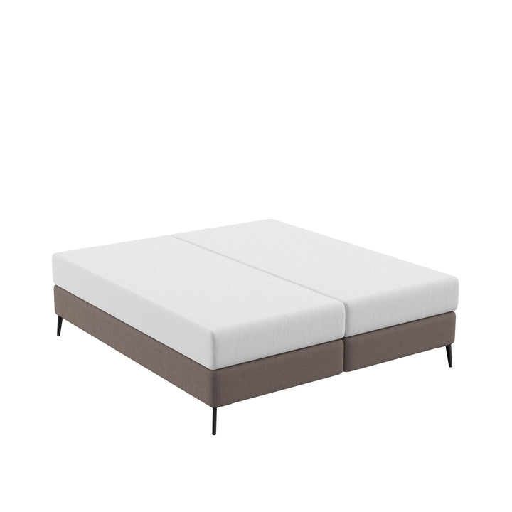 Dôme Deco ASTRA Boxspringbett in Creme – Design-Wohnaccessoire im modernen Dôme-Deco-Stil