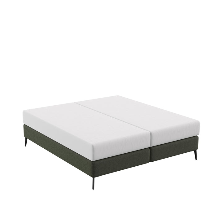 Dôme Deco ASTRA Boxspringbett in Creme – Design-Wohnaccessoire im modernen Dôme-Deco-Stil