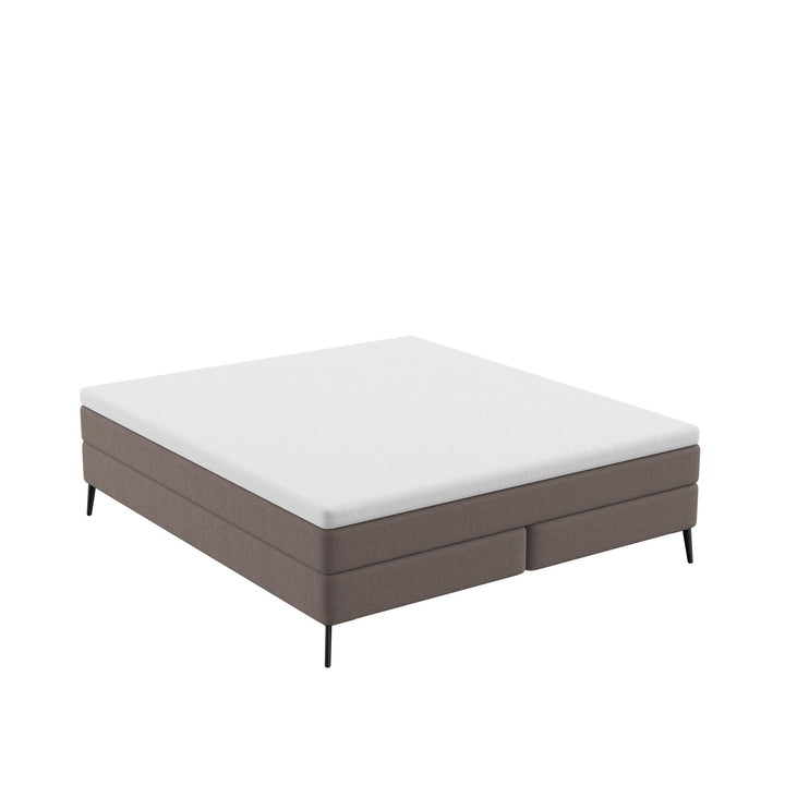 Dôme Deco DIONE Boxspringbett in Creme – Design-Wohnaccessoire im modernen Dôme-Deco-Stil
