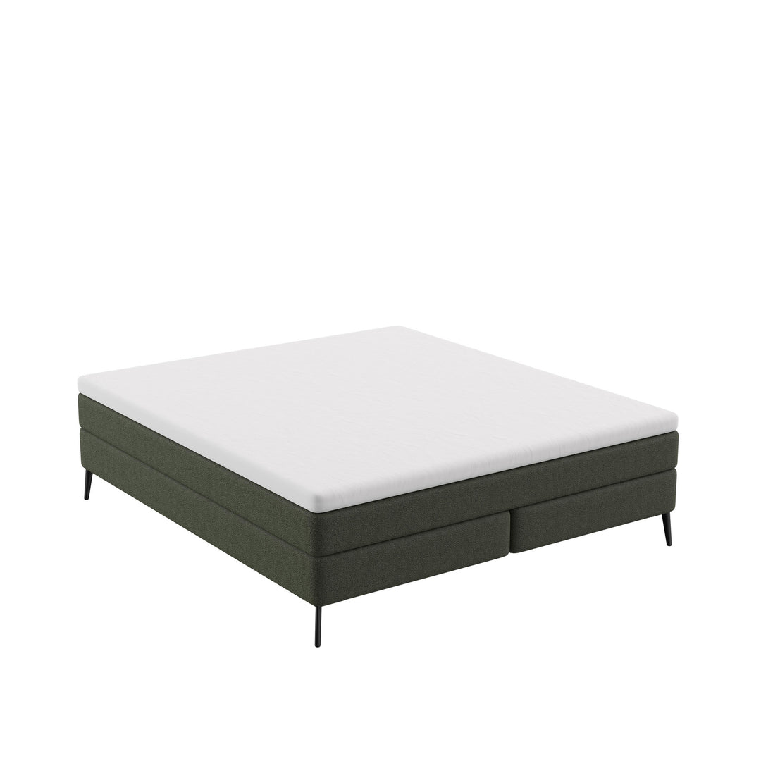 Dôme Deco DIONE Boxspringbett in Creme – Design-Wohnaccessoire im modernen Dôme-Deco-Stil