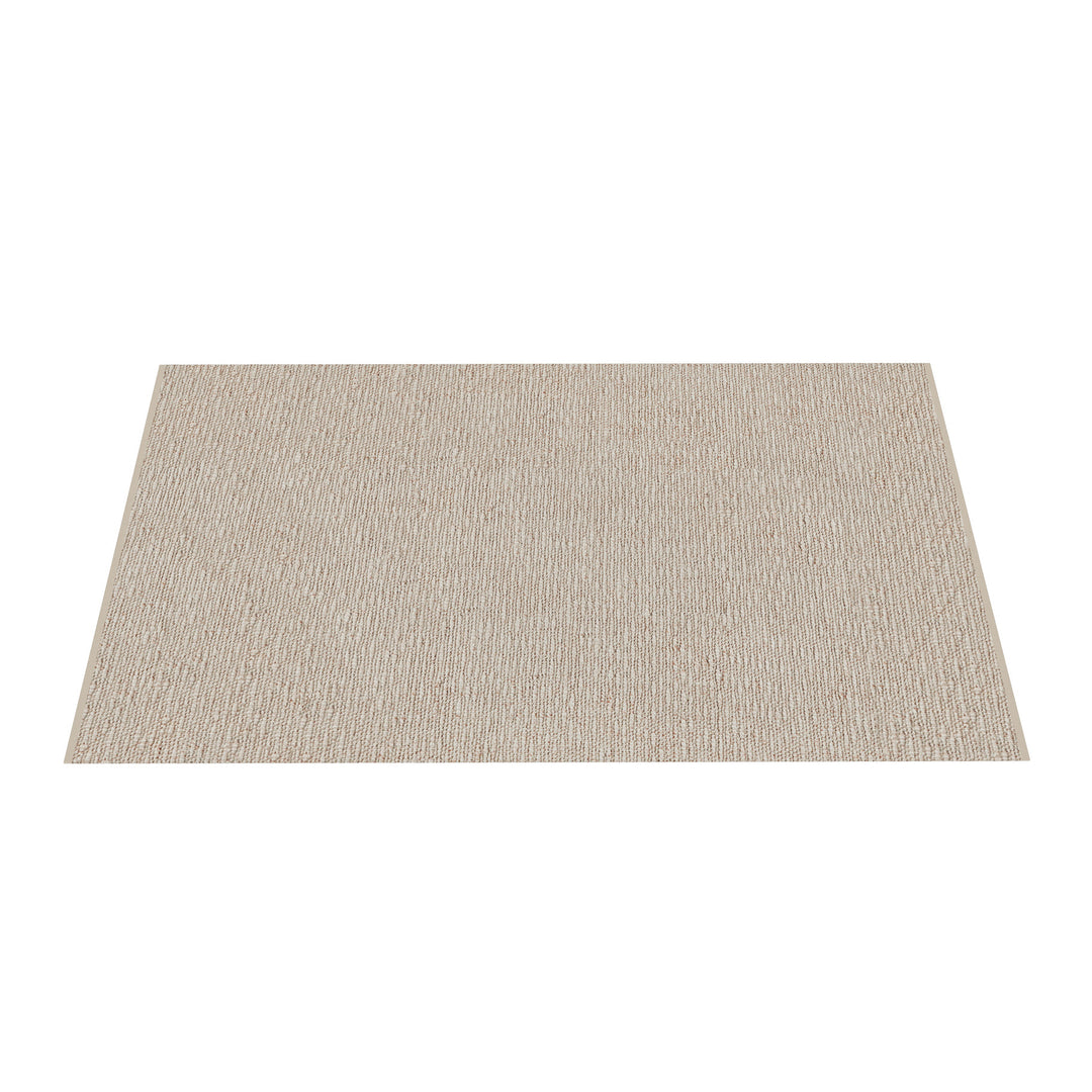 Dôme Deco BOSNA Teppich 200 × 300 in Beige – rechteckiger Designteppich für elegante Wohnräume
