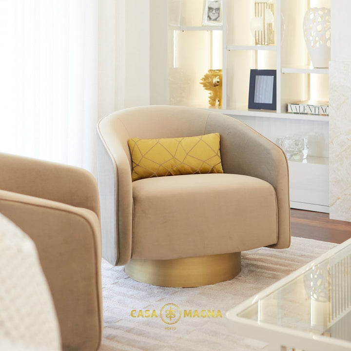 Casa Magna BOEMIA Sessel – 81 × 78 × 75 cm