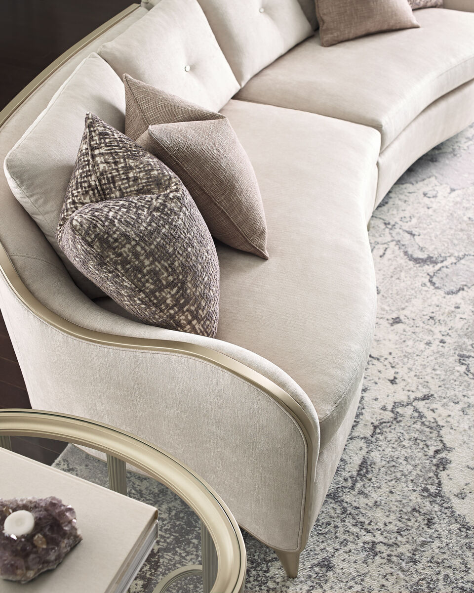 Caracole side panel right modular sofa C090-020-RS1-A from Instylior