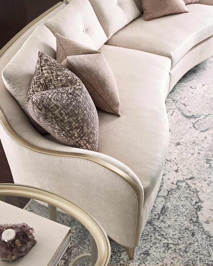 Caracole side panel right modular sofa C090-020-RS1-A from Instylior