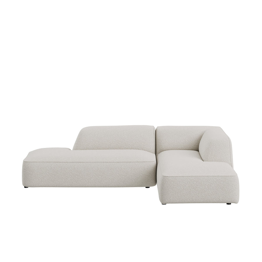 Dôme Deco CALI Sofa R in Creme – Designsofa im modernen Dôme-Deco-Stil