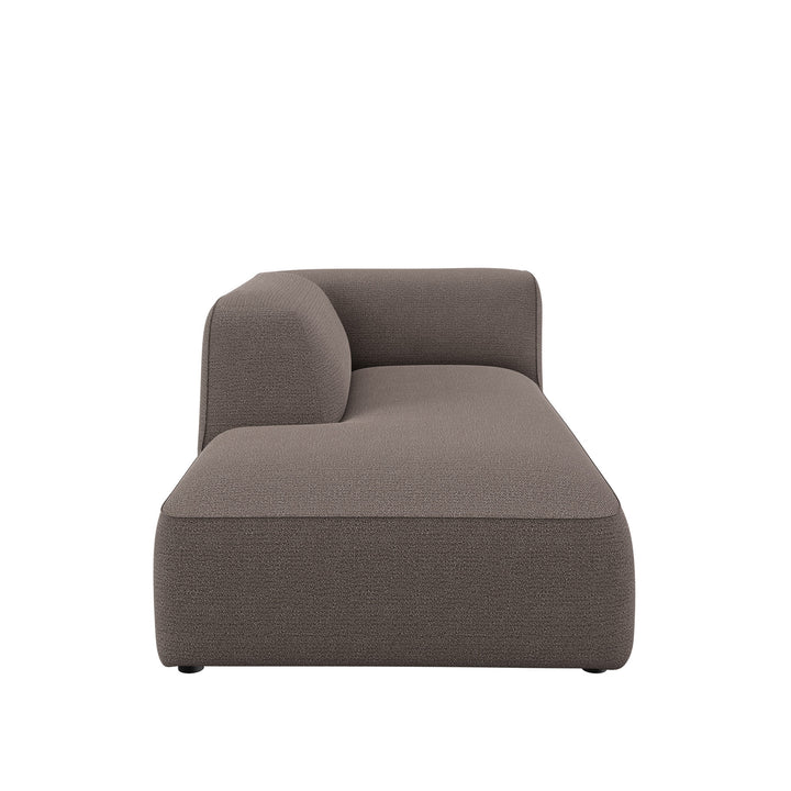 Dôme Deco CALI Chaiselongue L in Creme, Large – Design-Wohnaccessoire im modernen Dôme-Deco-Stil