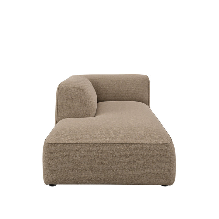 Dôme Deco CALI Chaiselongue L in Creme, Large – Design-Wohnaccessoire im modernen Dôme-Deco-Stil