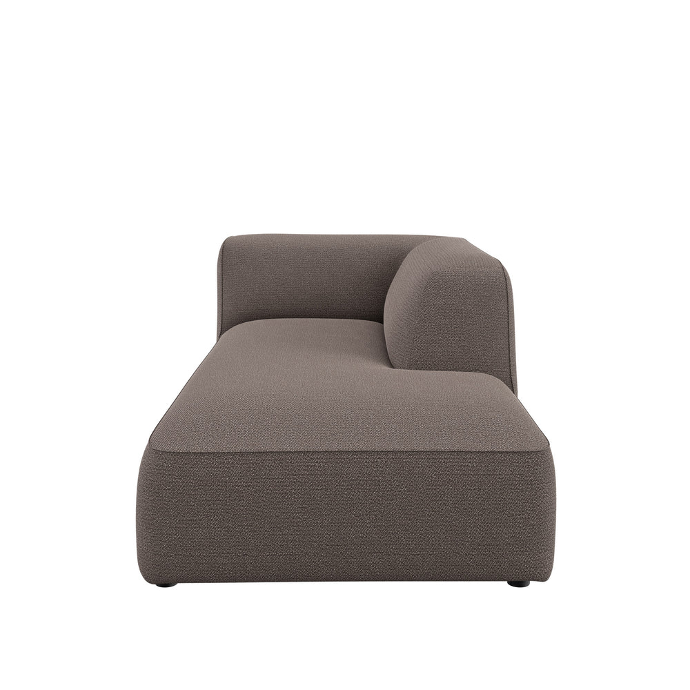 Dôme Deco CALI Chaiselongue R in Creme – Design-Wohnaccessoire im modernen Dôme-Deco-Stil