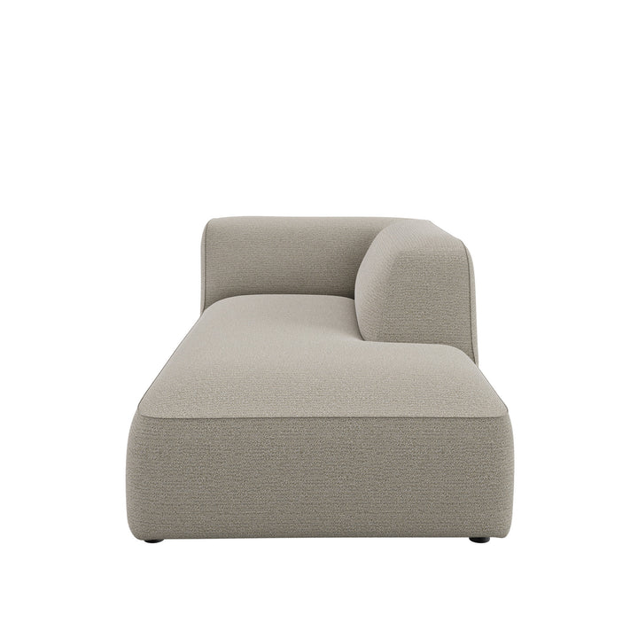 Dôme Deco CALI Chaiselongue R in Creme – Design-Wohnaccessoire im modernen Dôme-Deco-Stil