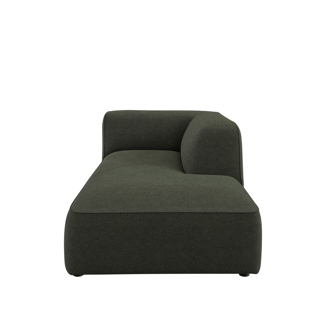 Dôme Deco CALI Chaiselongue R in Creme – Design-Wohnaccessoire im modernen Dôme-Deco-Stil