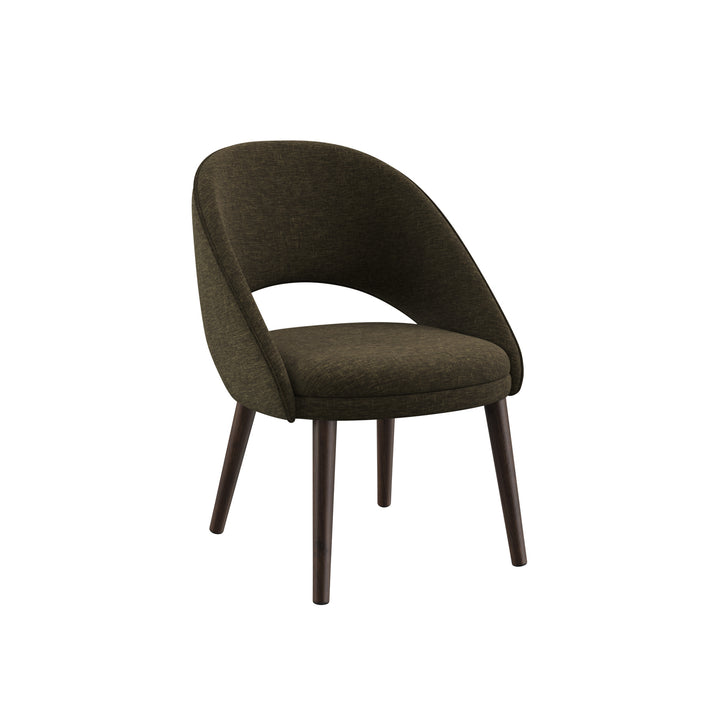Dôme Deco BEND Low-Dining-Stuhl – Designstuhl für elegante Essbereiche