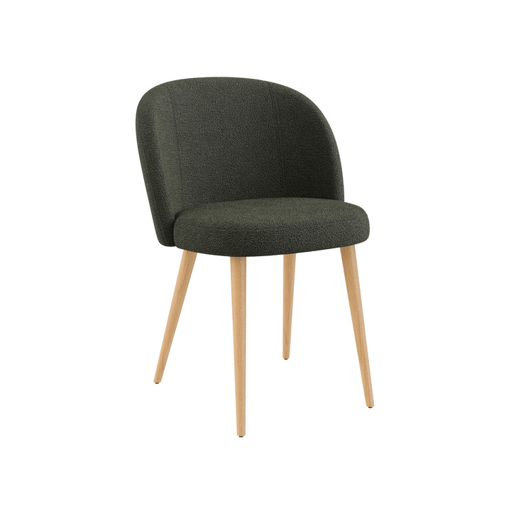 Dôme Deco NIKO Stuhl - natural in Creme – Designstuhl für elegante Essbereiche