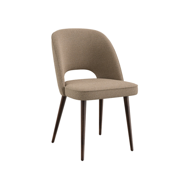 Dôme Deco KHAI Stuhl in Creme – Designstuhl für elegante Essbereiche