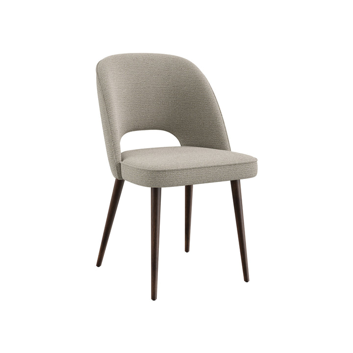 Dôme Deco KHAI Stuhl in Creme – Designstuhl für elegante Essbereiche