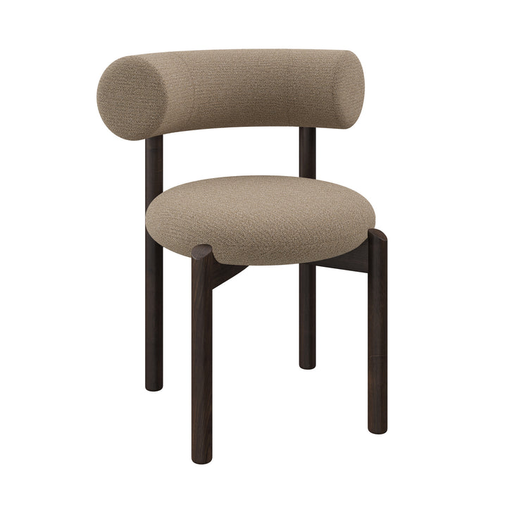 Dôme Deco BOW Stuhl in Creme – Designstuhl für elegante Essbereiche