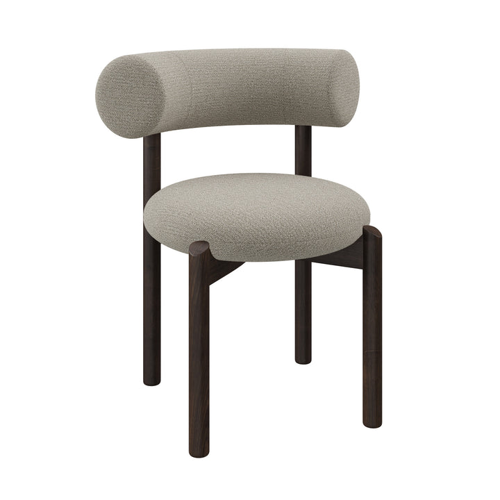 Dôme Deco BOW Stuhl in Creme – Designstuhl für elegante Essbereiche