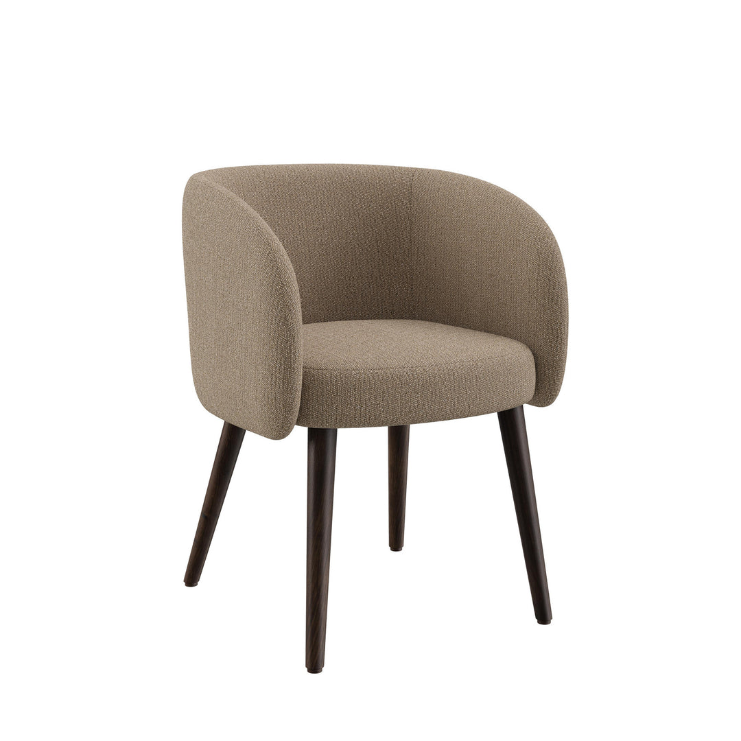 Dôme Deco SYDNEY Sessel in Creme – Designsessel für elegante Wohnräume