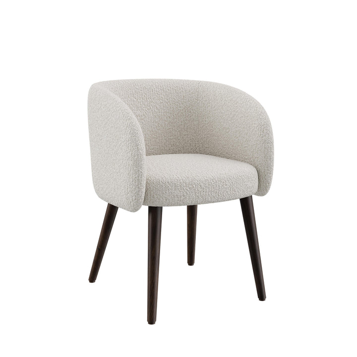 Dôme Deco SYDNEY Sessel in Creme – Designsessel für elegante Wohnräume