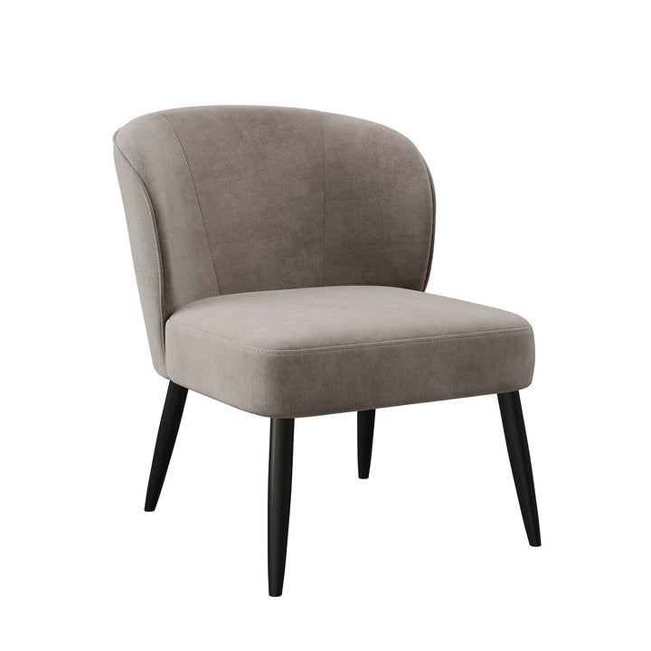 Dôme Deco ARLO Sessel in Mocca – Designsessel für elegante Wohnräume