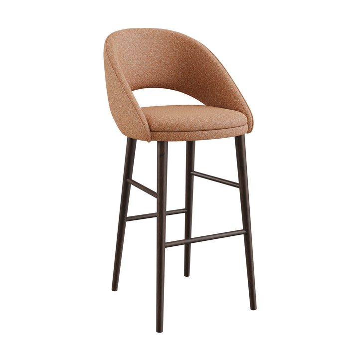 Dôme Deco BEND Barstuhl high – Designstuhl für elegante Essbereiche