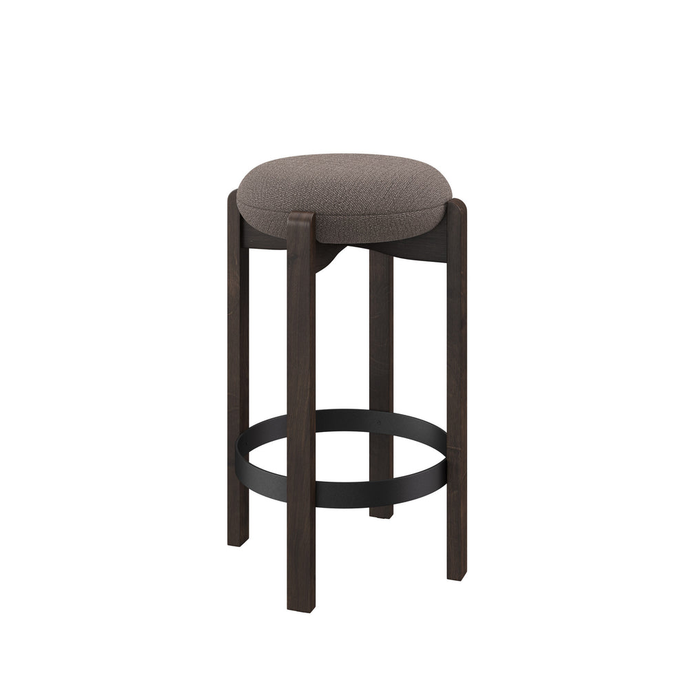 Dôme Deco SEMI Barstuhl low in Creme – Designstuhl für elegante Essbereiche