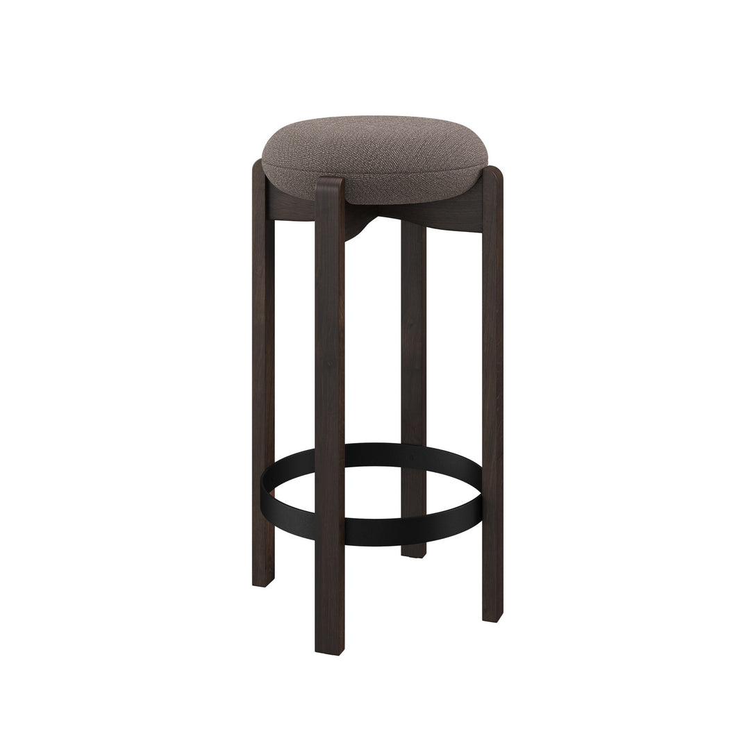 Dôme Deco SEMI Barstuhl high in Creme – Designstuhl für elegante Essbereiche