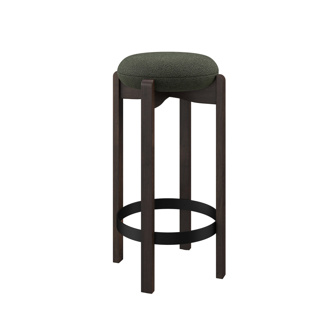 Dôme Deco SEMI Barstuhl high in Creme – Designstuhl für elegante Essbereiche