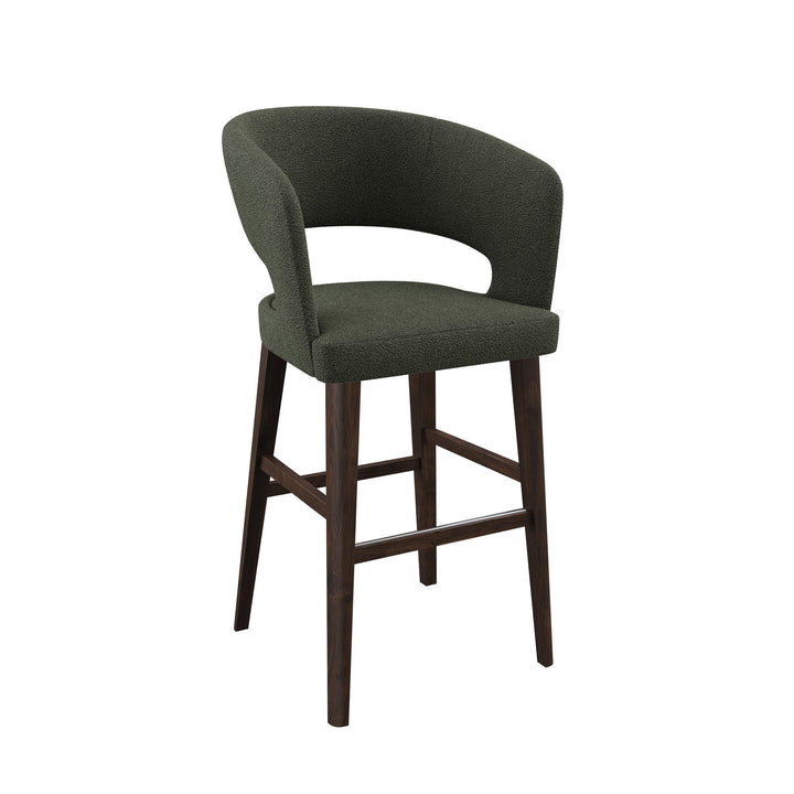 Dôme Deco BETA Barstuhl low in Creme – Designstuhl für elegante Essbereiche