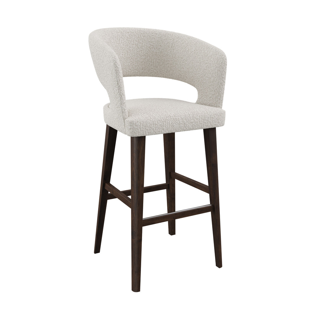 Dôme Deco BETA Barstuhl high in Creme – Designstuhl für elegante Essbereiche